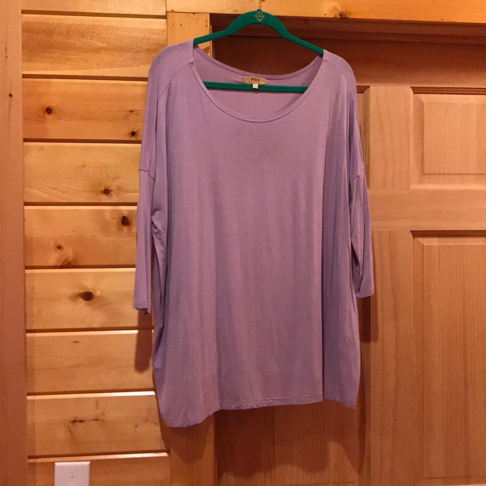 Lilac Piko Shirt